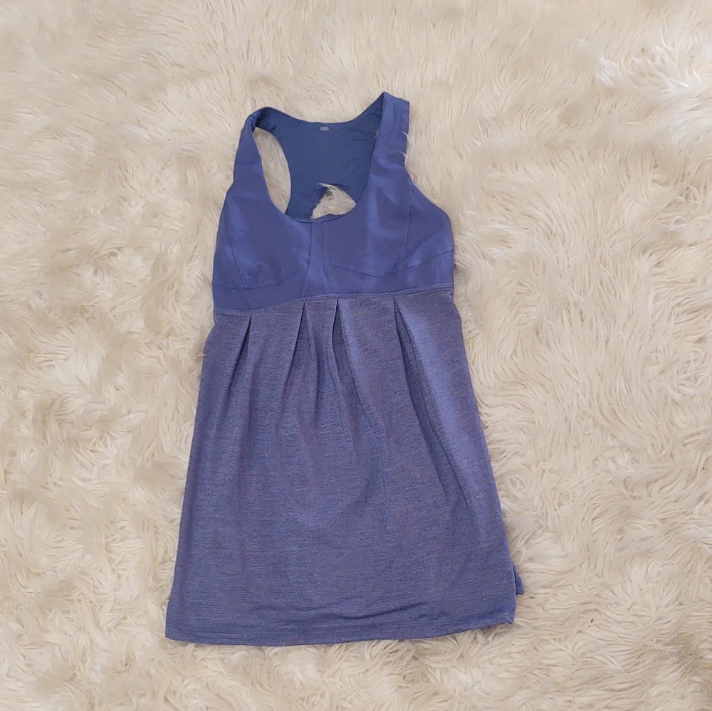 Lululemon Purple Run Your Heart Out Tank - Picture 2 of 6